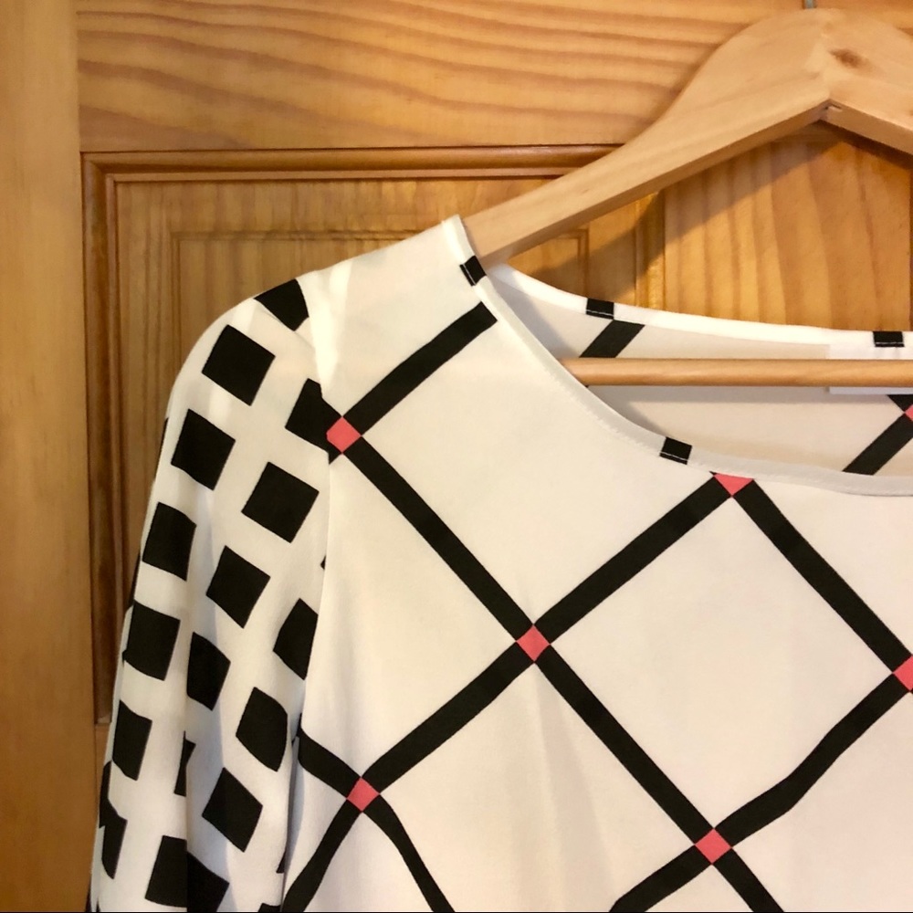 New York & Co B&W Blouse [Sz M]